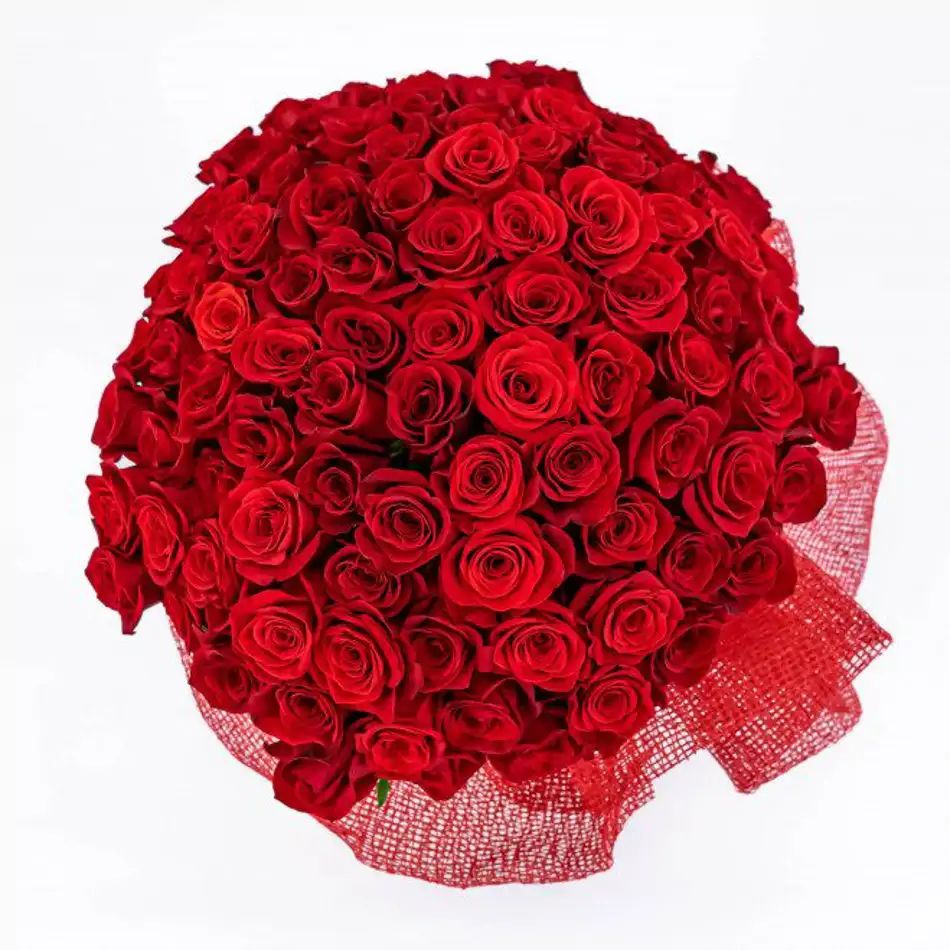 Bouquet de 101 roses
