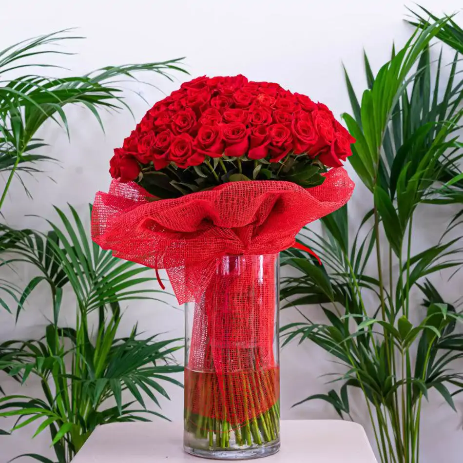 Bouquet de 101 roses