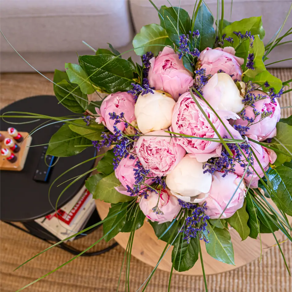 Bouquet peonia