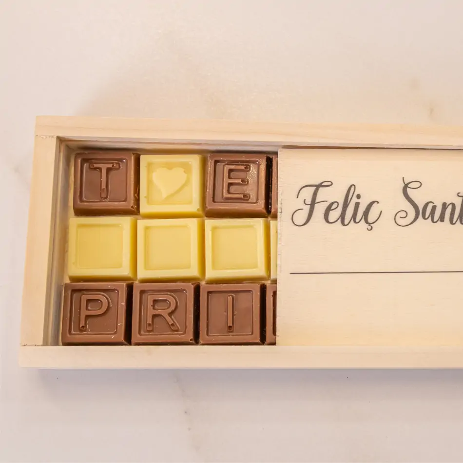 Caja de Chocolatinas “T’estimo princesa”