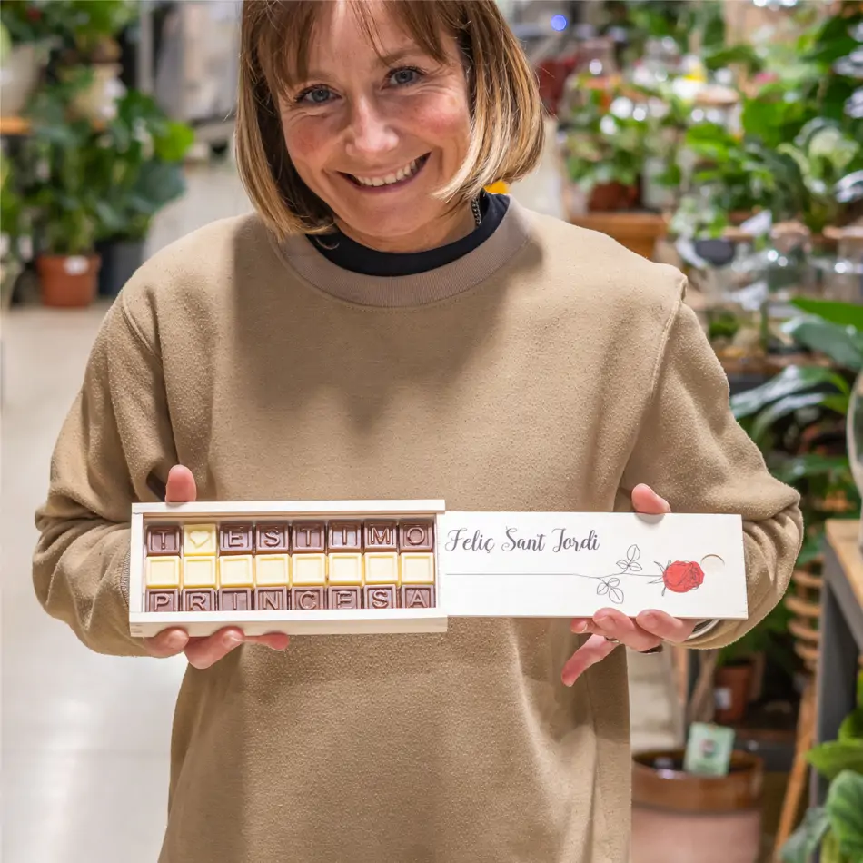 Caja de Chocolatinas “T’estimo princesa”