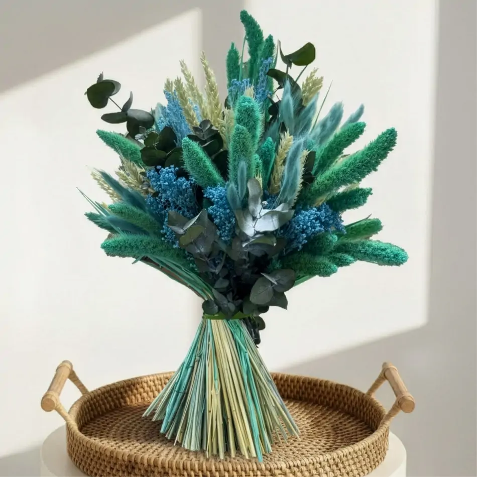 Ramo de Flor Seca y Preservada “Esencia de Verano”