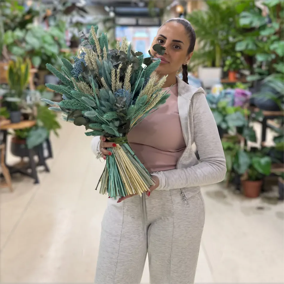 Ramo de Flor Seca y Preservada “Esencia de Verano”