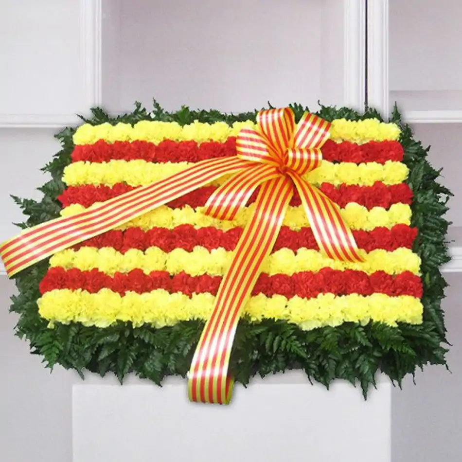 Plafó funerari Senyera