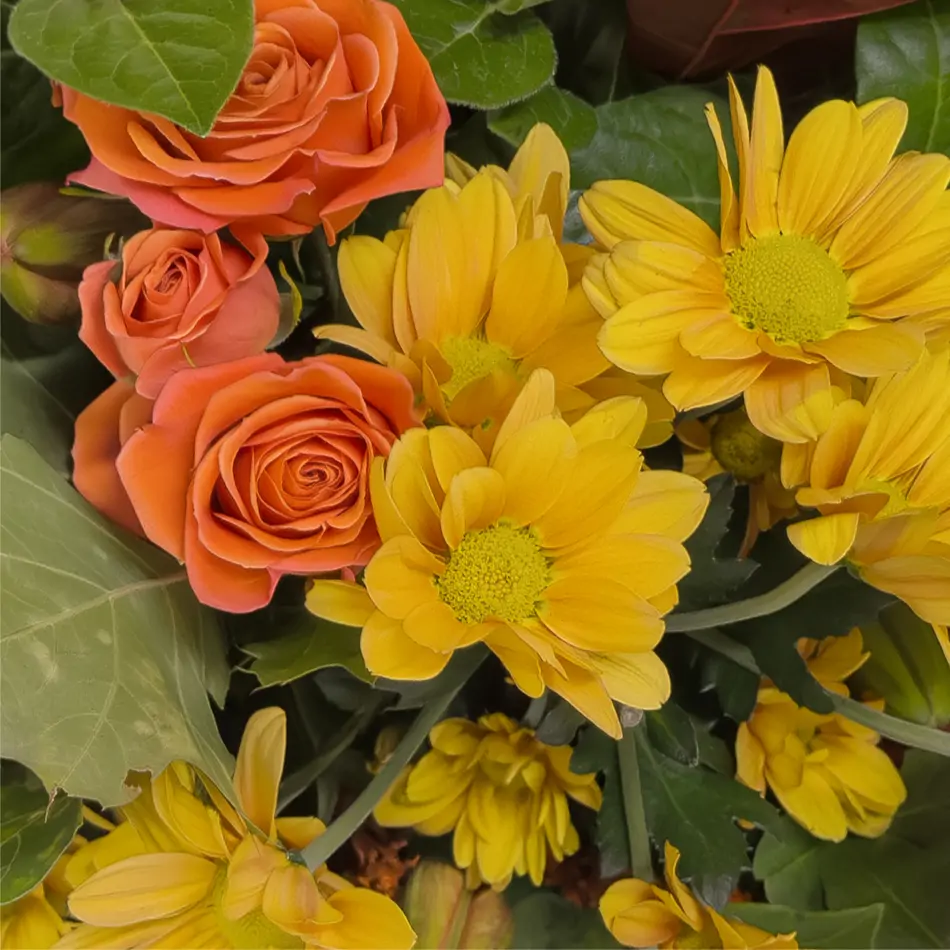 Ramo de flor variada otoñal