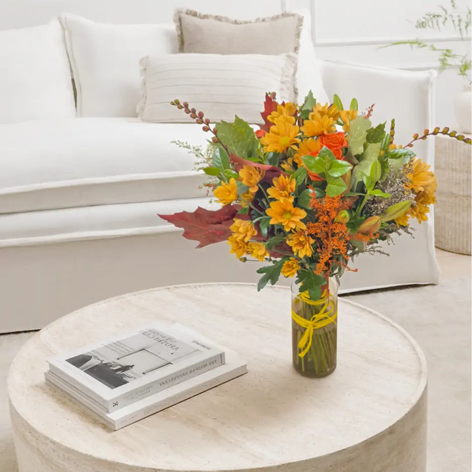 Ramo de flor variada otoñal