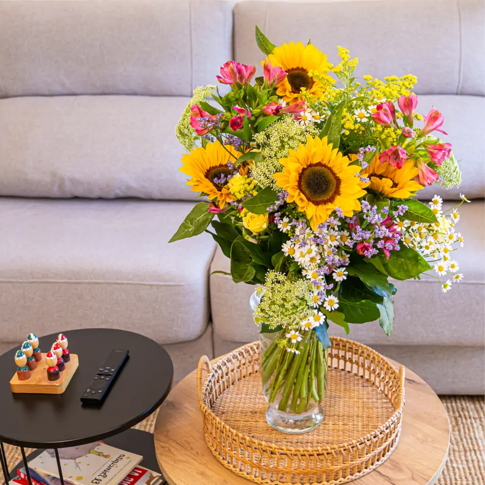 Ramo girasoles garden