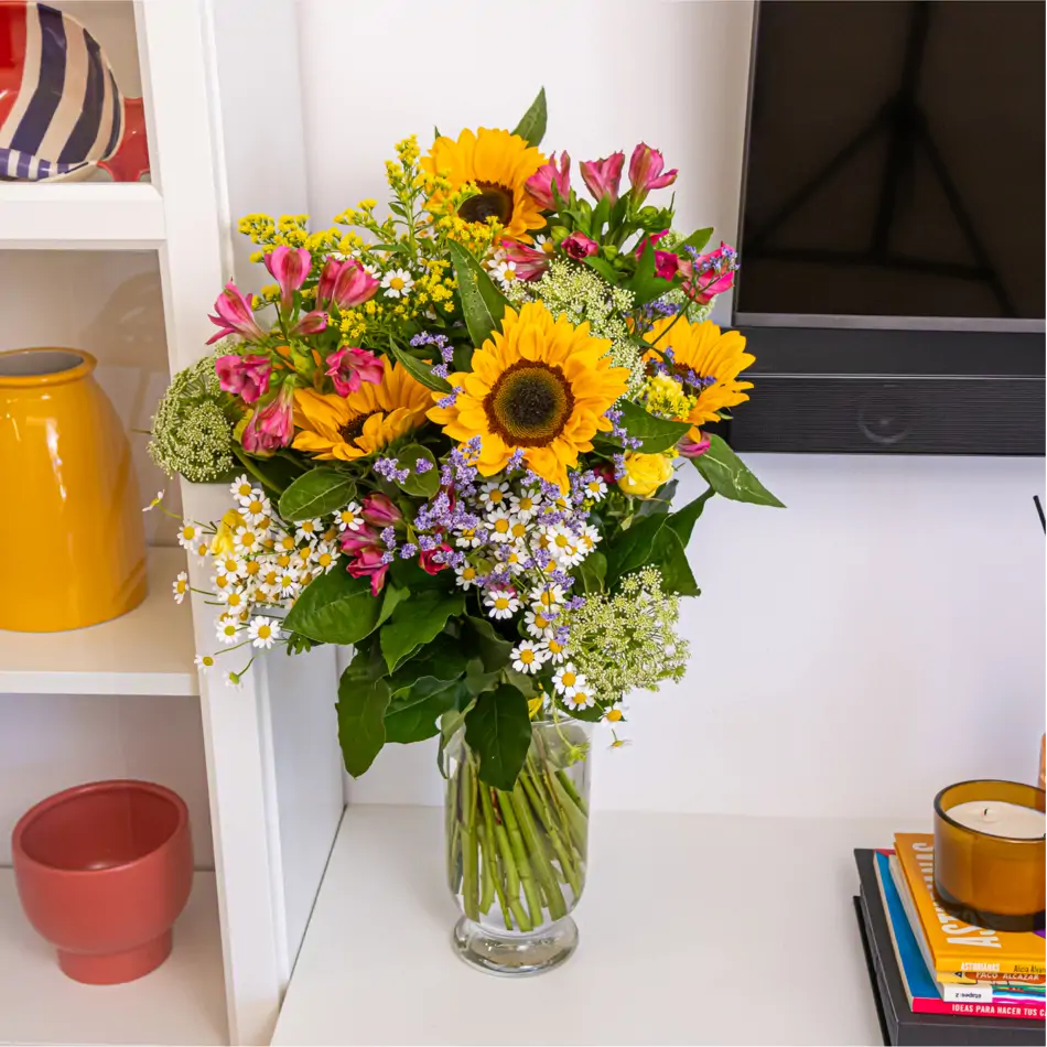 Ramo girasoles garden