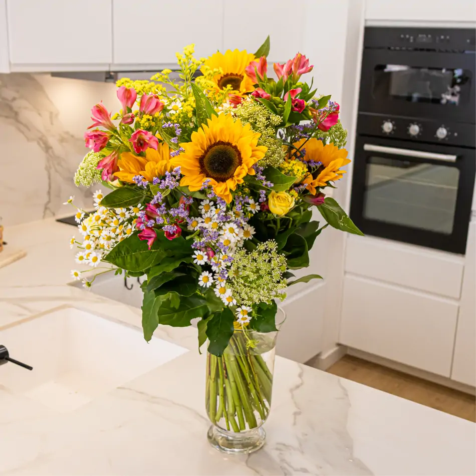 Ramo girasoles garden