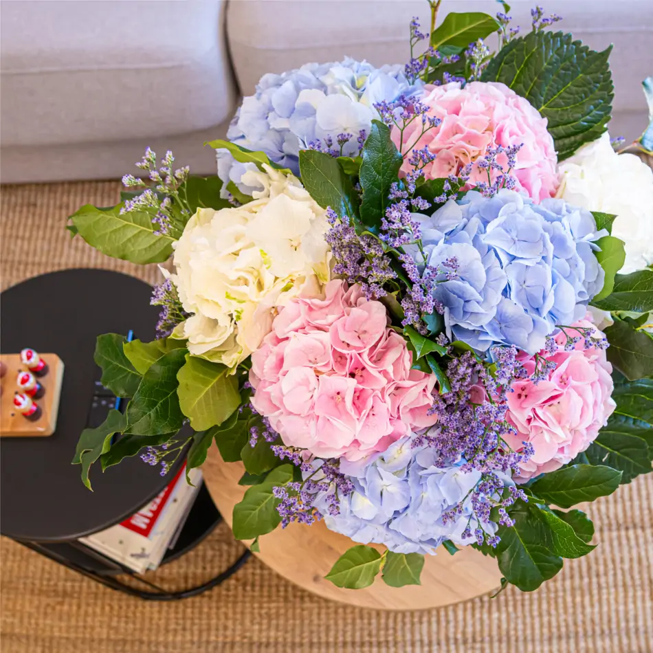 Ramo hortensias