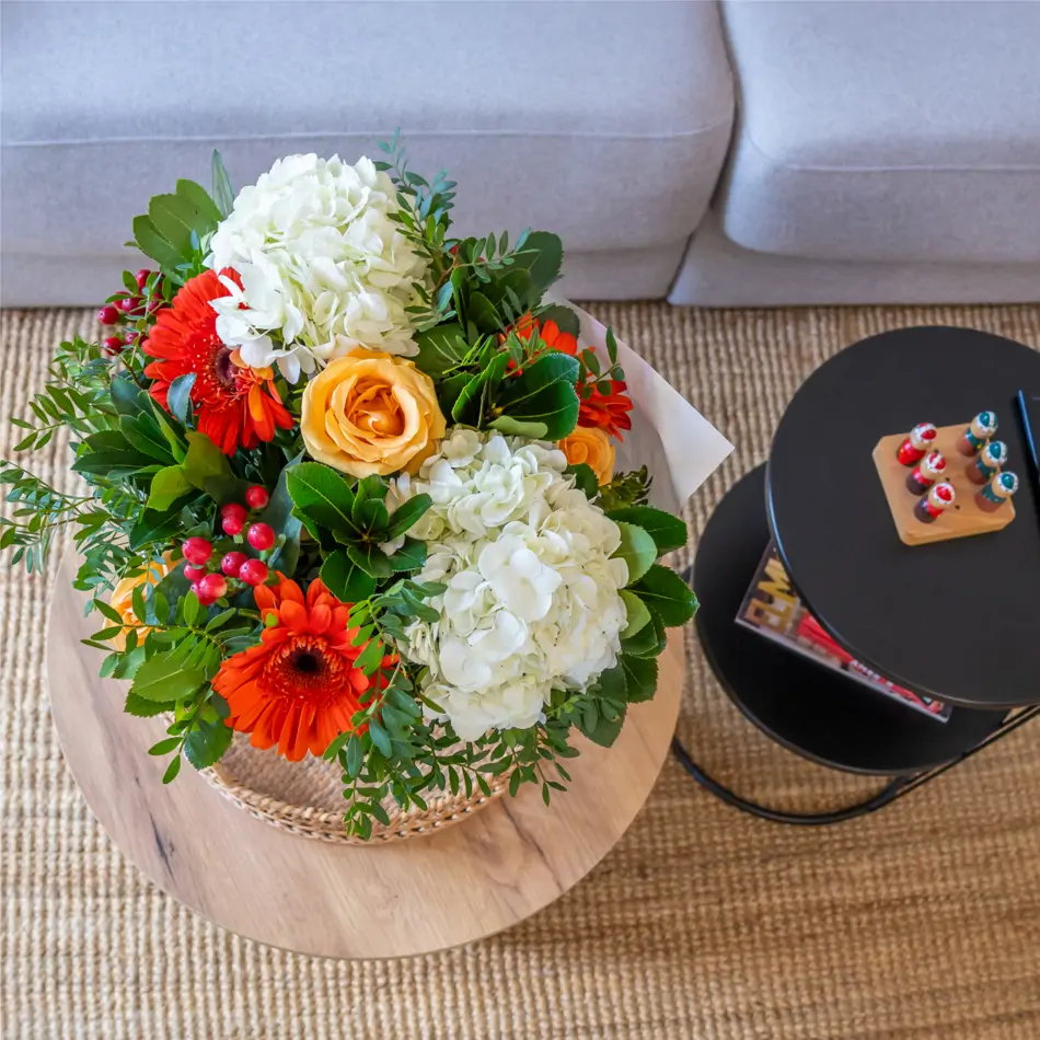 Ramo hortensias Alegría Viva