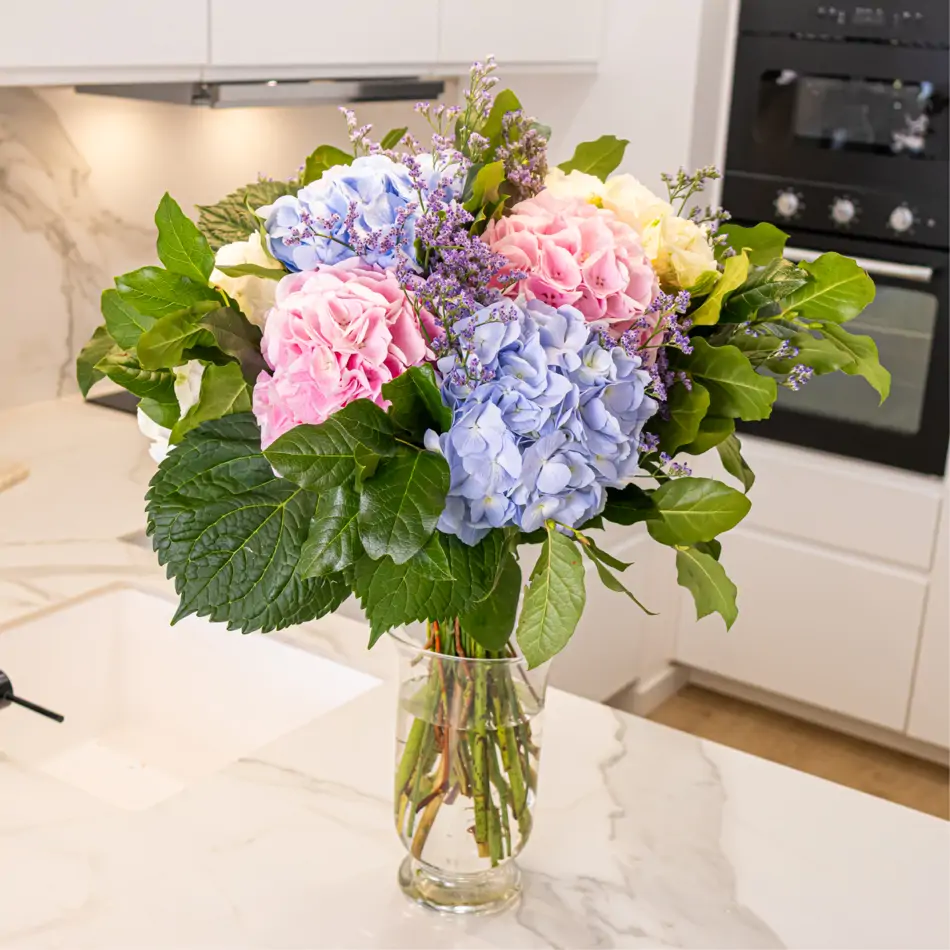 Ramo hortensias