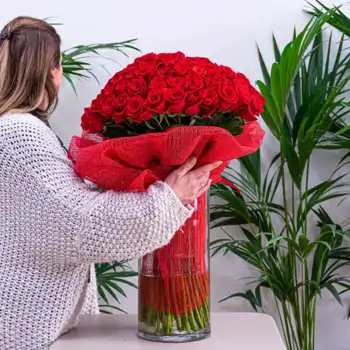 Comprar Bouquet de 101 rosas en Barcelona