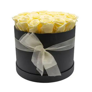 Comprar Caja de 24 rosas preservadas en Barcelona