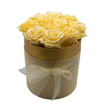 Comprar Caja de rosas preservada mediana en Barcelona