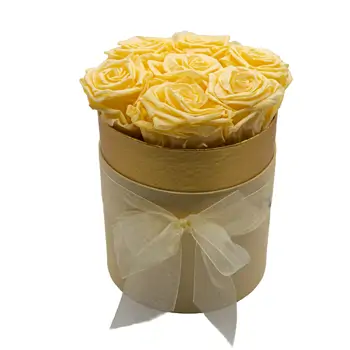 Comprar Caja de rosas preservada pequeña en Barcelona