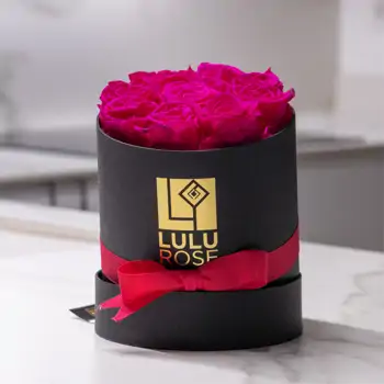 Comprar Caja de Rosas Preservadas - Lulu Rose Regalo Elegante en Barcelona