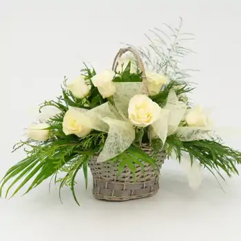 Comprar Cesta de rosas en Barcelona