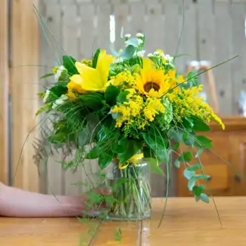 Comprar Minijarrón silvestre tonos amarillo en Barcelona