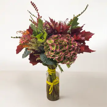 Comprar Ramo hortensias otoñal en Barcelona